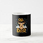 Mug Oh Deer Christmas Pun (Centre)