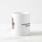 Mug Oh Deer Contemporain Vibe Graphique (Centre)