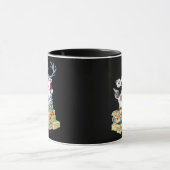 Mug Oh Deer Drunk Reindeer Celebrating Christmas Festi (Centre)