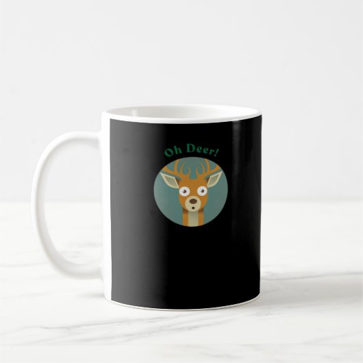 Mug Oh Deer Style Créatif (Gauche)