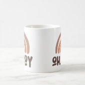 Mug Oh garçon bébé arc-en-ciel (Centre)