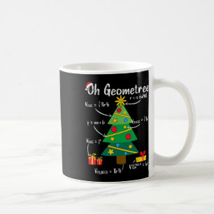 Mug Oh Geometree Amusement Sapin de Noël Géométrie Mat