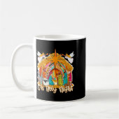 Mug Oh Holy Night Christian Nativity Scene Christmas R (Gauche)