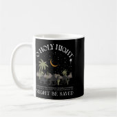 Mug Oh Holy Night Jesus Nativity Scene Religious Merry (Gauche)