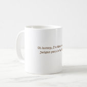 Mug Oh Honey, I’m That Person – Funny Cozy Retro Quote (Devant gauche)
