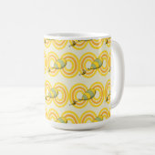 Mug Oh, les endroits où tu iras | Motif orange (Devant droit)