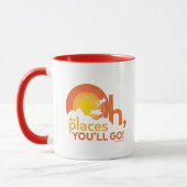 Mug Oh, les endroits où tu iras ! Typographie de paysa (Gauche)