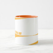 Mug Oh, Les Endroits Où Tu Vas Aller ! Orange Swirls (Centre)