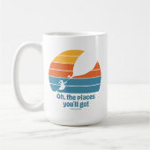 Mug Oh, Les Endroits Où Tu Vas Aller ! Sunset rétro (Gauche)