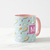 Mug Oh, les endroits où vous irez ! Monogramme (Devant droit)