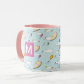 Mug Oh, les endroits où vous irez ! Monogramme (Devant gauche)