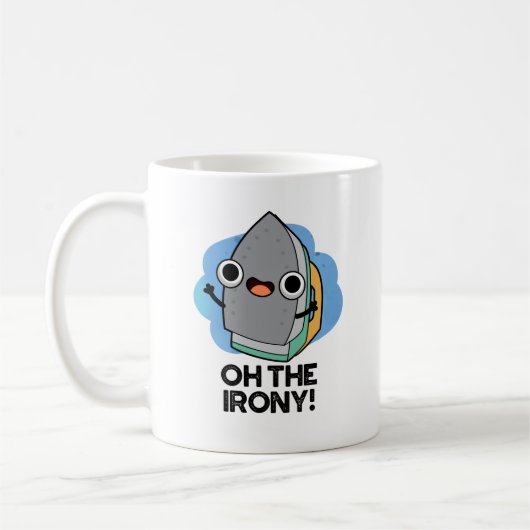 Mug Oh L'Ironie Drôle Jeu De Fer (Gauche)