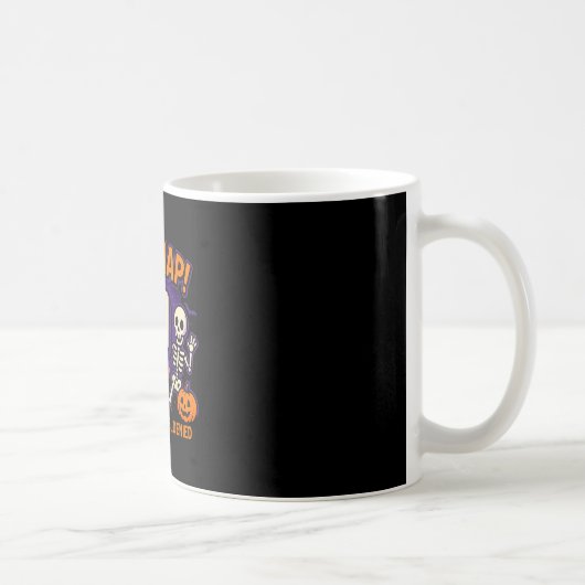 Mug Oh mince squelette de fantôme effrayant citrouille (Droite)