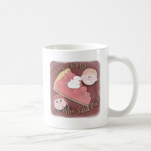 Mug Oh Mon Gâteau Kitsch Bande Dessinée Amusante Devis (Droite)