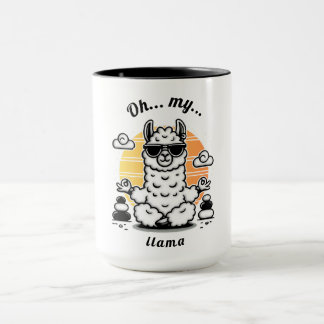 Mug Oh mon Lama, Commencez votre journée avec humour e