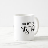 Mug Oh Mon Potiron C'est l'Automne (Devant droit)