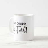Mug Oh Mon Potiron C'est l'Automne (Devant gauche)