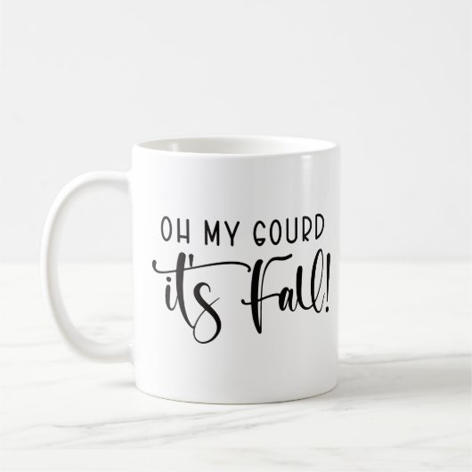 Mug Oh Mon Potiron C'est l'Automne (Gauche)