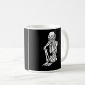 Mug Oh My Skeleton sur un (Devant droit)