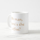 Mug Oh, où est-il le café ? (Devant gauche)