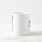 Mug Oh, Pour Fox Sake ! Citation de Fox d'aquarelle am (Centre)