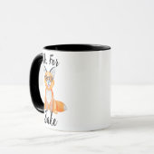 Mug Oh, Pour Fox Sake Pun Drôle Nouveauté (Devant gauche)