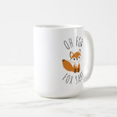 Mug Oh pour l'amour de Fox (Devant droit)