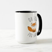 Mug Oh pour l'amour du renard (Devant droit)