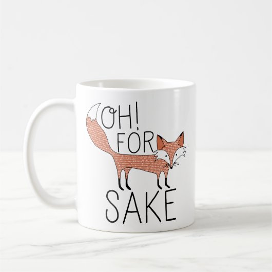 Mug Oh ! Pour le saké renard (Gauche)