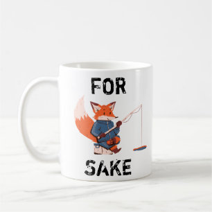 Mug Oh! Pour le saké renard Voyage café thé Deux Tone 