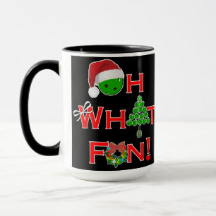 Mug Oh Quel Amusant Pickball De Noël