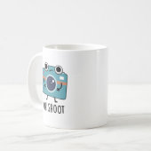 Mug Oh Shoot Funny Photographe Caméra Pun (Devant gauche)