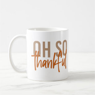 Mug Oh si reconnaissant Automne Automne Thanksgiving c