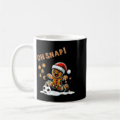 Mug Oh Snap Gingerbread Homme Christmas Soccer (Gauche)