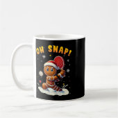 Mug Oh Snap Gingerbreadman Noël Picklell 1 (Gauche)