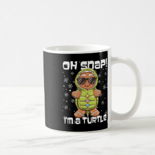 Mug Oh Snap Je suis une tortue pain d'épices Noël de l