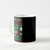 Mug Oh This Calls For A Spreadsheet Christmas Sweater (Devant gauche)