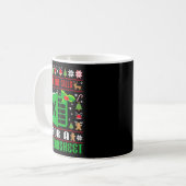 Mug Oh This Calls For A Spreadsheet Christmas Sweater (Devant gauche)