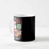Mug Oh This Calls For A Spreadsheet Santa Excel Funny  (Devant gauche)