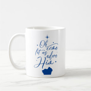 Mug Oh Venez Admirez-Lui La Nativité Noël