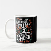 Mug Oh What Fun It Is To Cheer Ugly Cheerleading Xmas  (Gauche)