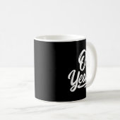 Mug Oh Yeah! Hapness Sitive Motivational (Devant droit)