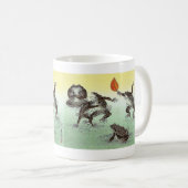 Mug Ohara Koson , “ Frog Sumo ”  小原古邨 (Devant droit)