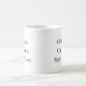 Mug Ohh ça appelle un tableur, Finance drôle (Centre)