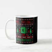Mug Ohh...cela nécessite un Noël de feuille de calcul (Gauche)