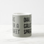 Mug Ohh cela nécessite une feuille de calcul, comptabl (Centre)