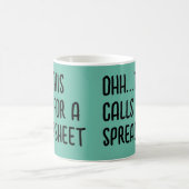 Mug Ohh cela nécessite une feuille de calcul, Comptabl (Centre)