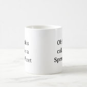 Mug Ohh cela nécessite une feuille de calcul, comptabl (Centre)