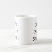 Mug Ohh cela nécessite une feuille de calcul, drôle de (Centre)