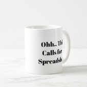 Mug Ohh cela nécessite une feuille de calcul, Excel Ne (Devant droit)